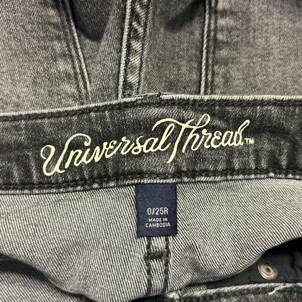 High Rise Denim shorts - Picture 3 of 4